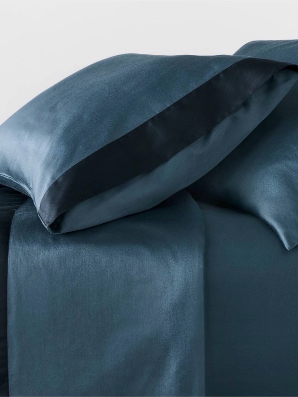 Threshold Queen Sheet Set Blue 100% Cotton